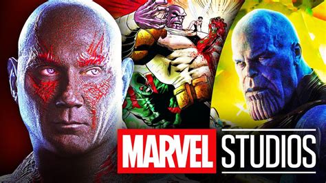 Dave Bautista Frustrated By Marvel S Use Of Thanos Drax In The MCU