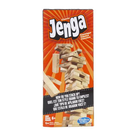 Hasbro Gaming Classic Jenga Rossy