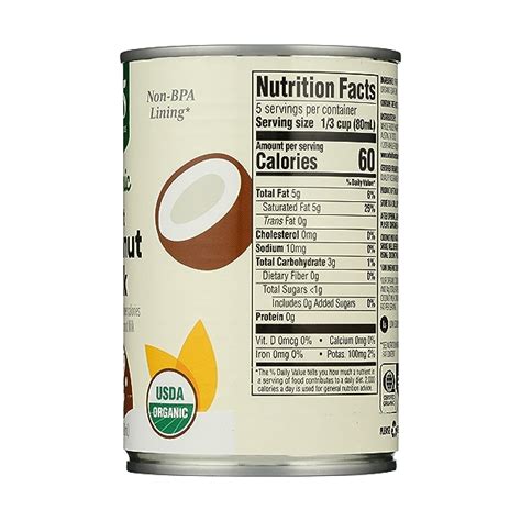 365 Whole Foods Market Organic Light Coconut Milk 13 5 Fl Oz At Whole Foods Market