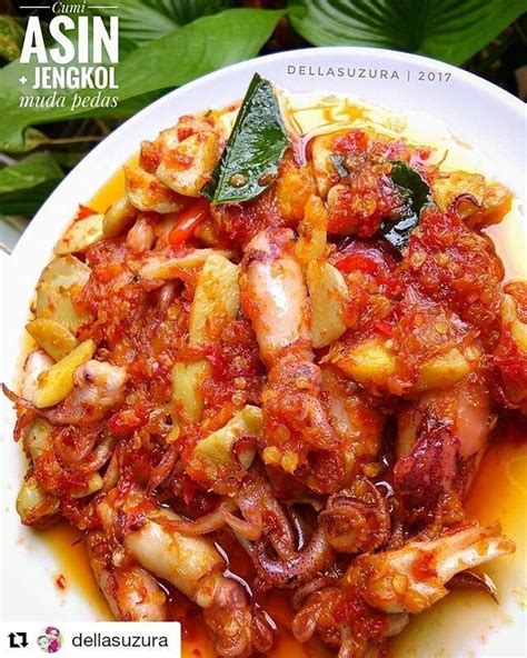 Resep Olahan Cumi Asin Bumbu Merah Sederhana Praktis Dan Enak