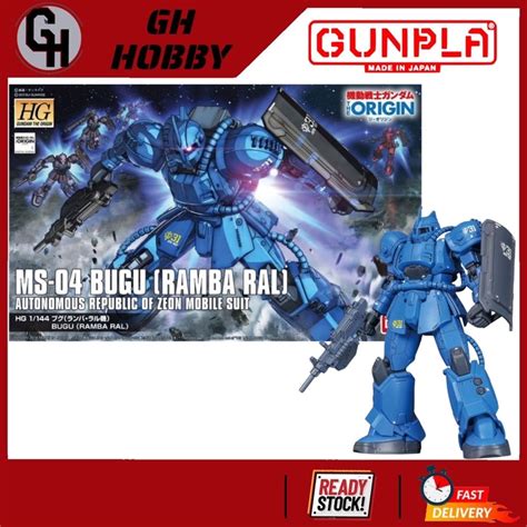 Bandai Hg Ms Bugu Ramba Ral Custom Shopee Malaysia