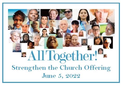 Strengthen The Church Offering United Church Of Christ