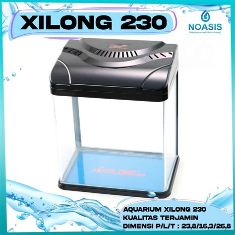 Jual AQUARIUM AQUASCAPE BENDING IMPORT GLASS TANK XILONG XQ 230AA XQ