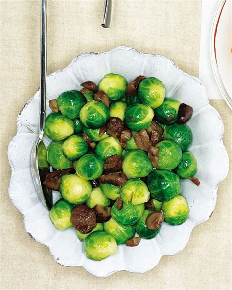 Brussel Sprouts With Chestnuts Recipe Chestnut Recipes Brussel