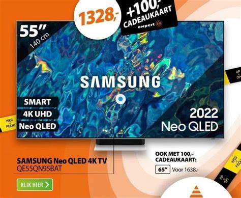 Samsung Neo Qled K Tv Qe Qn Bat Aanbieding Bij Expert