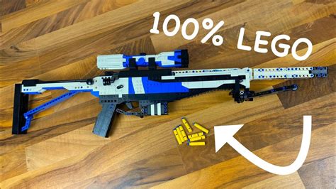 Working LEGO Sniper Rifle YouTube