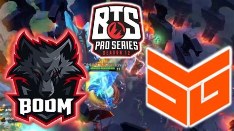 Boom Esports Vs Team Smg Bts Pro Series 12 Sea Dota 2 Youtube