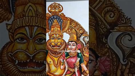 Malola Narasimha Swamy Painting Making Shorts Meghnaunni