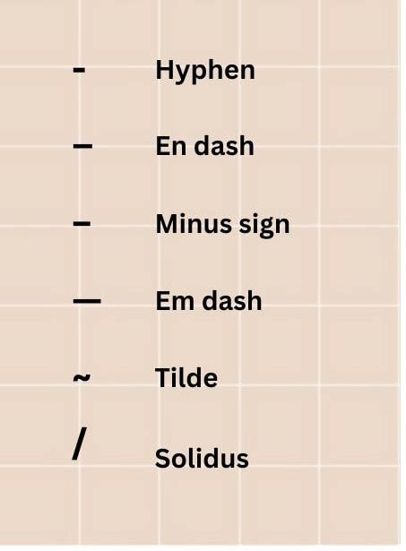 The en dash in STEM writing - CLEAR. CONCISE. ACCURATE.