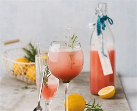 Alkoholfreier Rhabarber Spritz Rezept LIDL Kochen