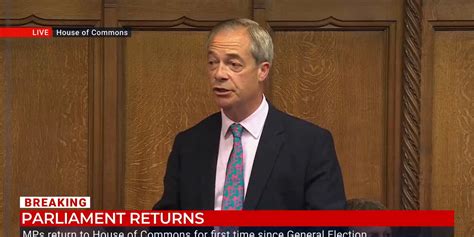 Nigel Farage takes swipe at ‘little man’ John Bercow as he sparks outrage in first Commons speech