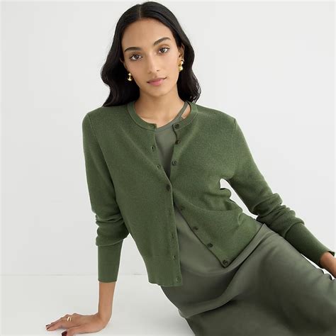 J Crew New Ribbed Jackie Cardigan Sweater For Women In Cardigan