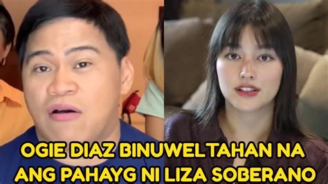 Ogie Diaz PINANGARALAN Si Liza Soberano Ogie Diaz NAG SORRY Kay Liza