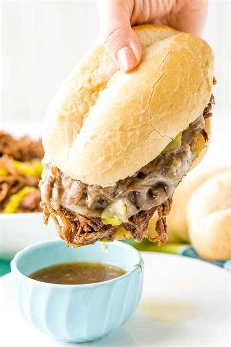 Slow Cooker Italian Beef Recipe Sugar And Soul Co