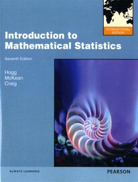 Introduction To Mathematical Statistics 9780321824677 Robert Hogg Boeken