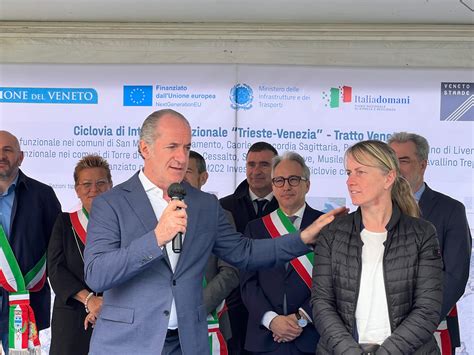 Ciclovia Venezia Trieste Zaia Al Via Uno Dei Percorsi D Interesse