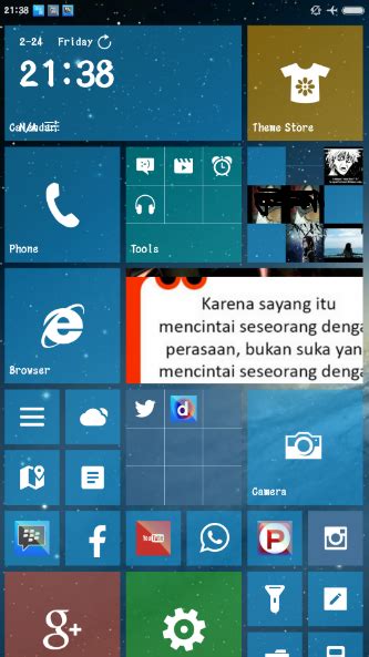 Cara Merubah Tampilan Hp Android Jadi Seperti Windows Phone Gudang