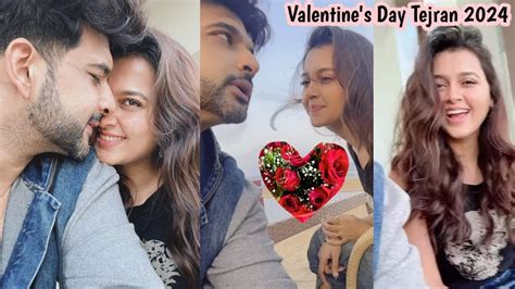 Karan Kundra Tejasswi Prakash Aka Tejran Celebrate Valentine S Day 2024