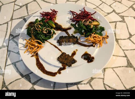 This Wednesday Jan 16 2019 Photo Shows A Lab Grown Steak During A