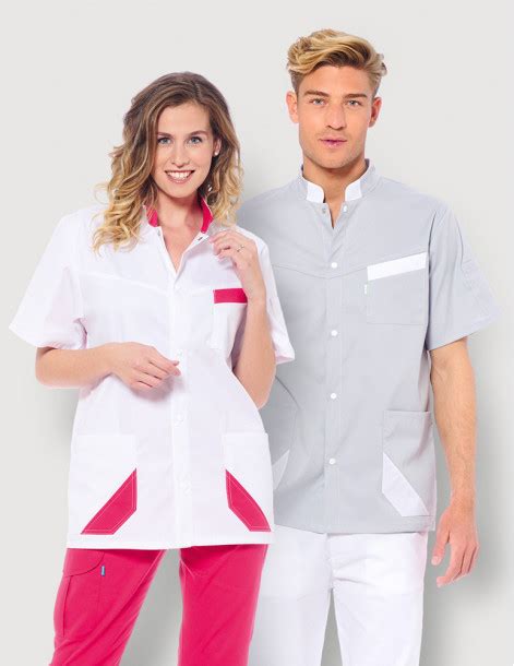 Blouse pharmacie Tenue médicale pour pharmacien et pharmacienne