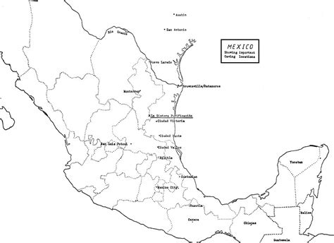 Printable Mexico Map Coloring Page Download Print Or Color Online