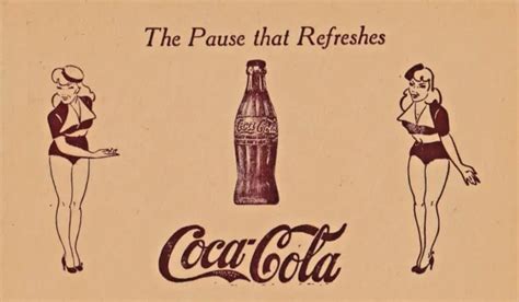 Coca Cola The Pause That Refreshes Pin Up S Advertising