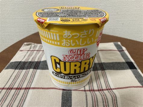 【実食 カップ麺】日清 あっさりおいしいカップヌードル カレー 食べてみた。 麺を愛するブログ