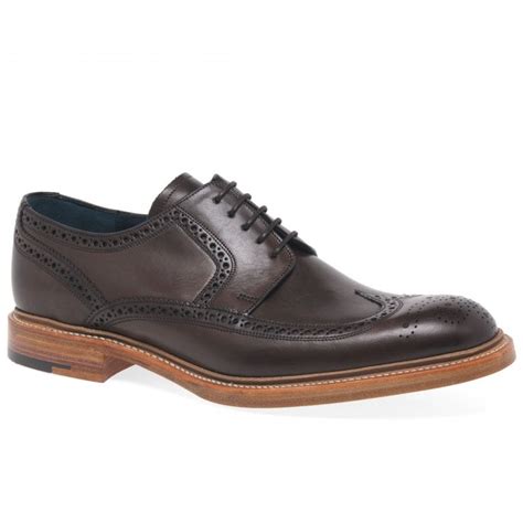 Barker Bailey Ii Mens Lace Up Wing Tip Brogues Charlesclinkard