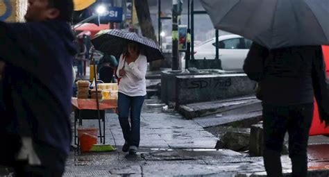 Lluvias Fuertes Clima CDMX Se prevén lluvias fuertes acompañadas de