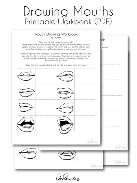 How To Draw Eyes Free Printable Workbook Jeyram Drawing Tutorials