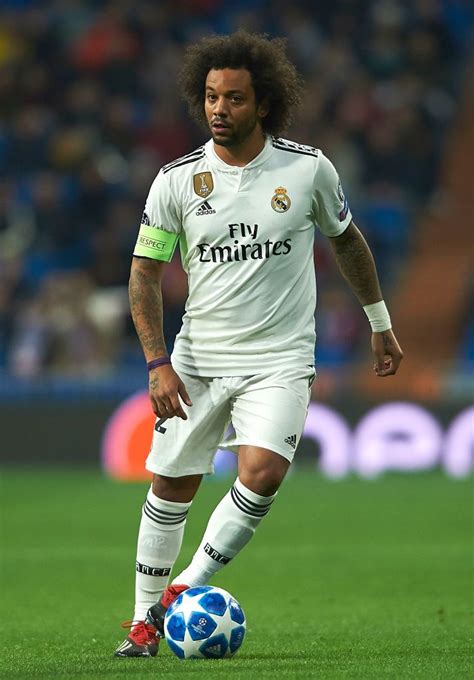 Marcelo of Real Madrid in action during the UEFA Champions League ...