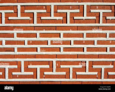 Ancient Patterns And Symbols On A Wall At Gyeongbokgung Palace In Seoul