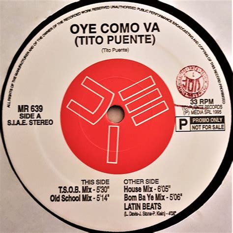 Tito Puente Oye Como Va 1995 Vinyl Discogs