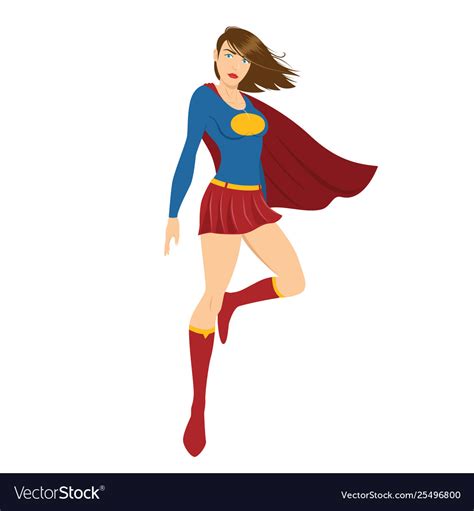 Female Superhero Vector