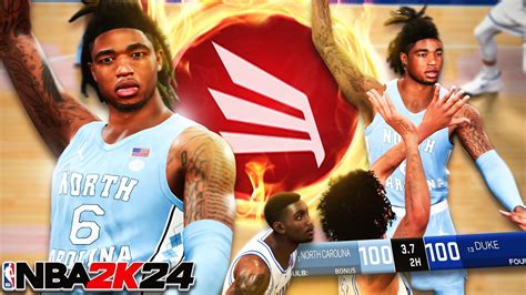 NBA 2K24 MyCAREER 19 GAME OF THE YEAR VS RIVAL SCHOOL DUKE