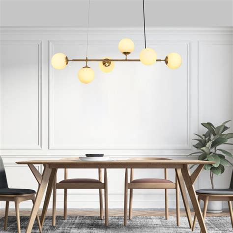 George Oliver Balarama Light Sputnik Modern Linear Chandelier