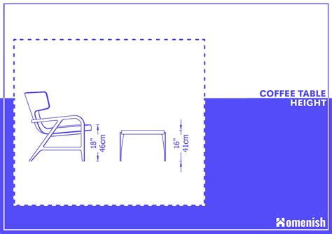 What is the Standard Coffee Table Size For Your Space? - Homenish