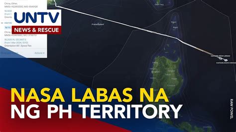 Phil Navy Kinumpirmang Nasa Labas Na Ng PH Ang 2 Chinese Vessel Sa