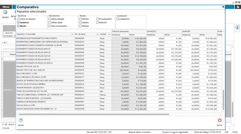 Inventario De Repuestos Gestion De Mantenimiento