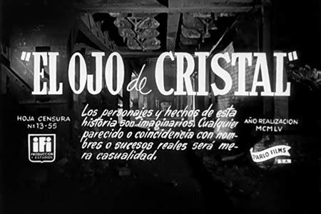 Va De Vagos Cine El Ojo De Cristal 1955