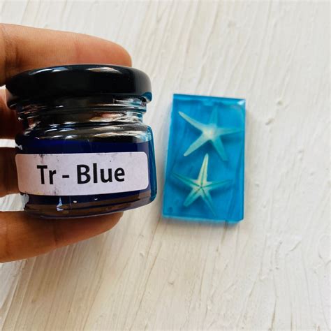 blue translucent pigments resin bulk buy