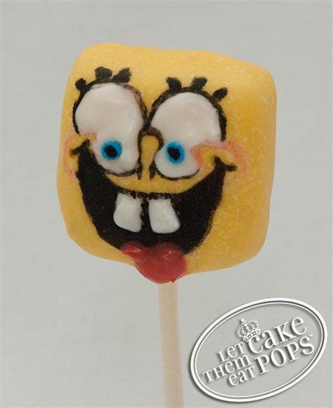 Sponge Bob Square Pants cake pop by LetThemEatCakePops.com | Spongebob squarepants cake, Custom ...