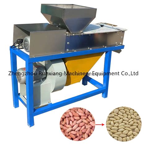 Groundnuts Kernel Roasting Peeling Machines Dry Peanut Skin Groundnut