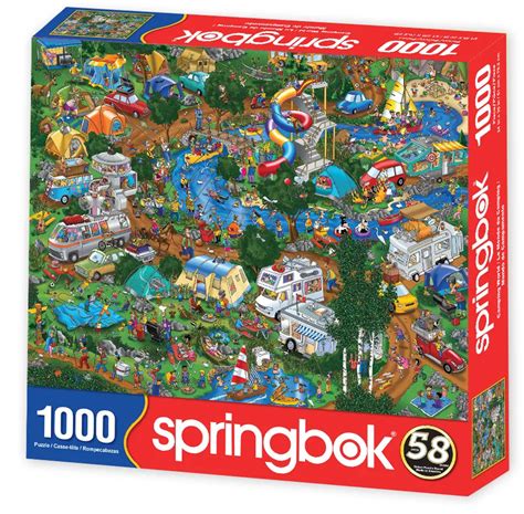 Camping World 1000 Pieces Springbok Puzzle Warehouse