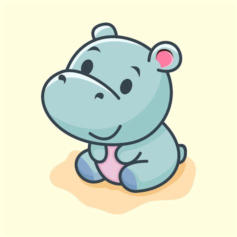 Hippo Kid Cartoon Images - Free Download on Freepik