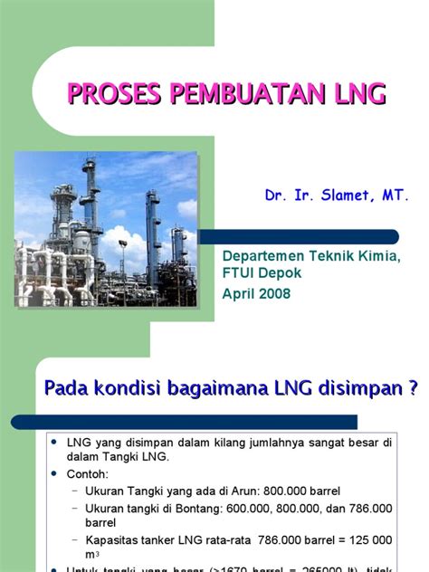 Proses Pembuatan Lng Pdf