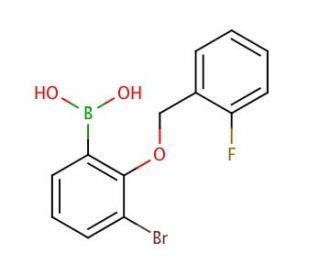 Bromo Fluorobenzyloxy Phenylboronic Acid Cas