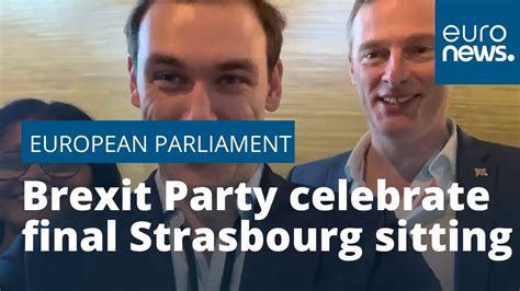 Brexit Party A Disgrace Says Uk Mep After Final Strasbourg Sitting