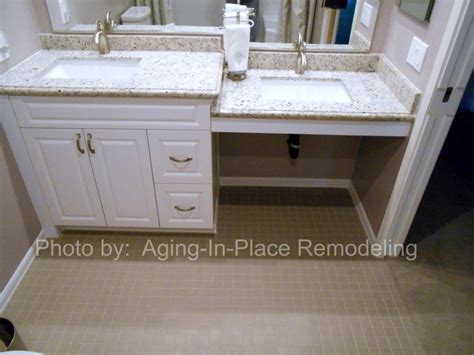 Accessible Sink - Aging in Place Remodeling