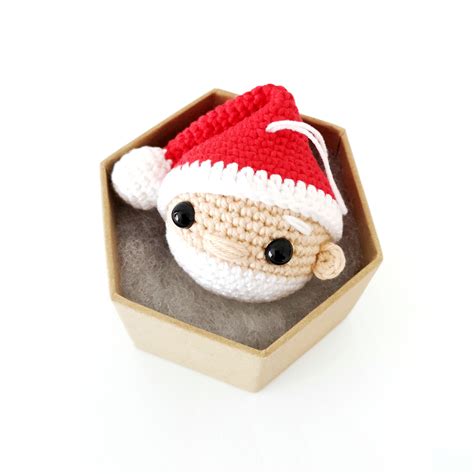 Santa Ornament Crochet Pattern Free Pattern Stitch By Fay